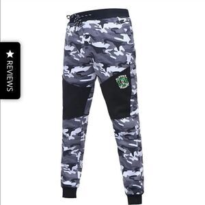 𝅺nwt Livesore Lifer renegade camo joggers unisex m